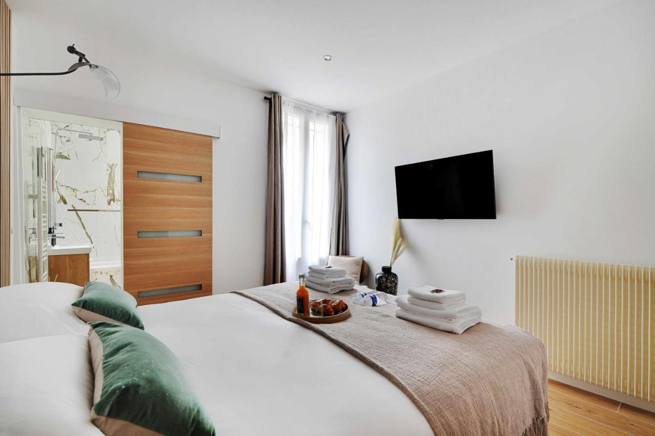 פריז Welcoming Apartment - 1Br-4P - Sacre-Coeur מראה חיצוני תמונה